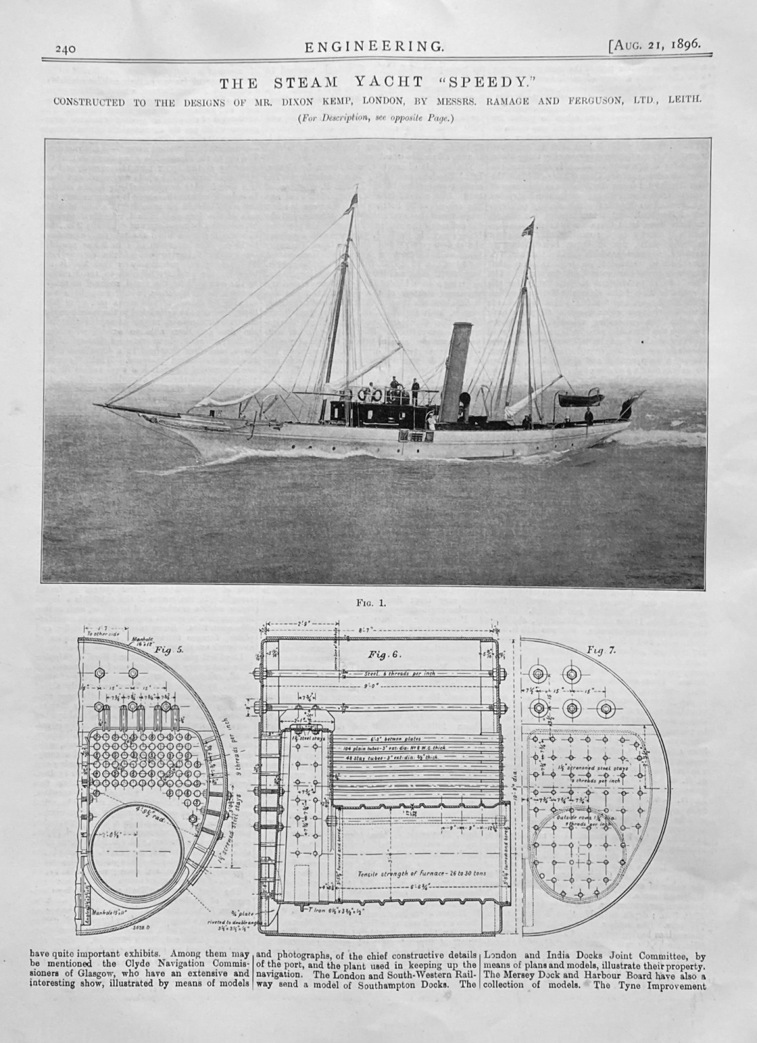 The Steam Yacht 