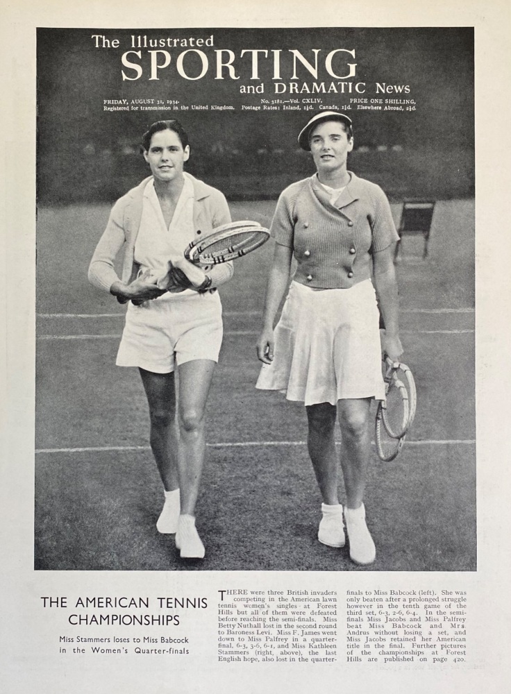 The Illustrated Sporting and Dramatic News - August 31, 1934
