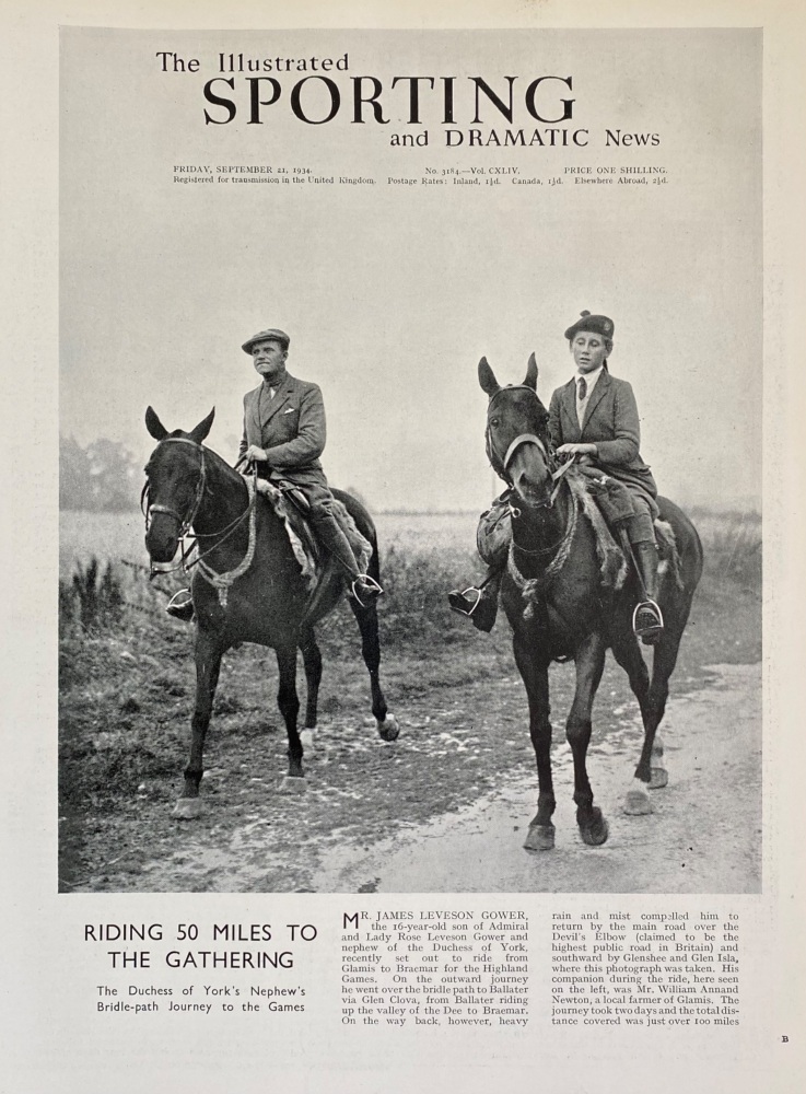 The Illustrated Sporting and Dramatic News, September 21, 1934