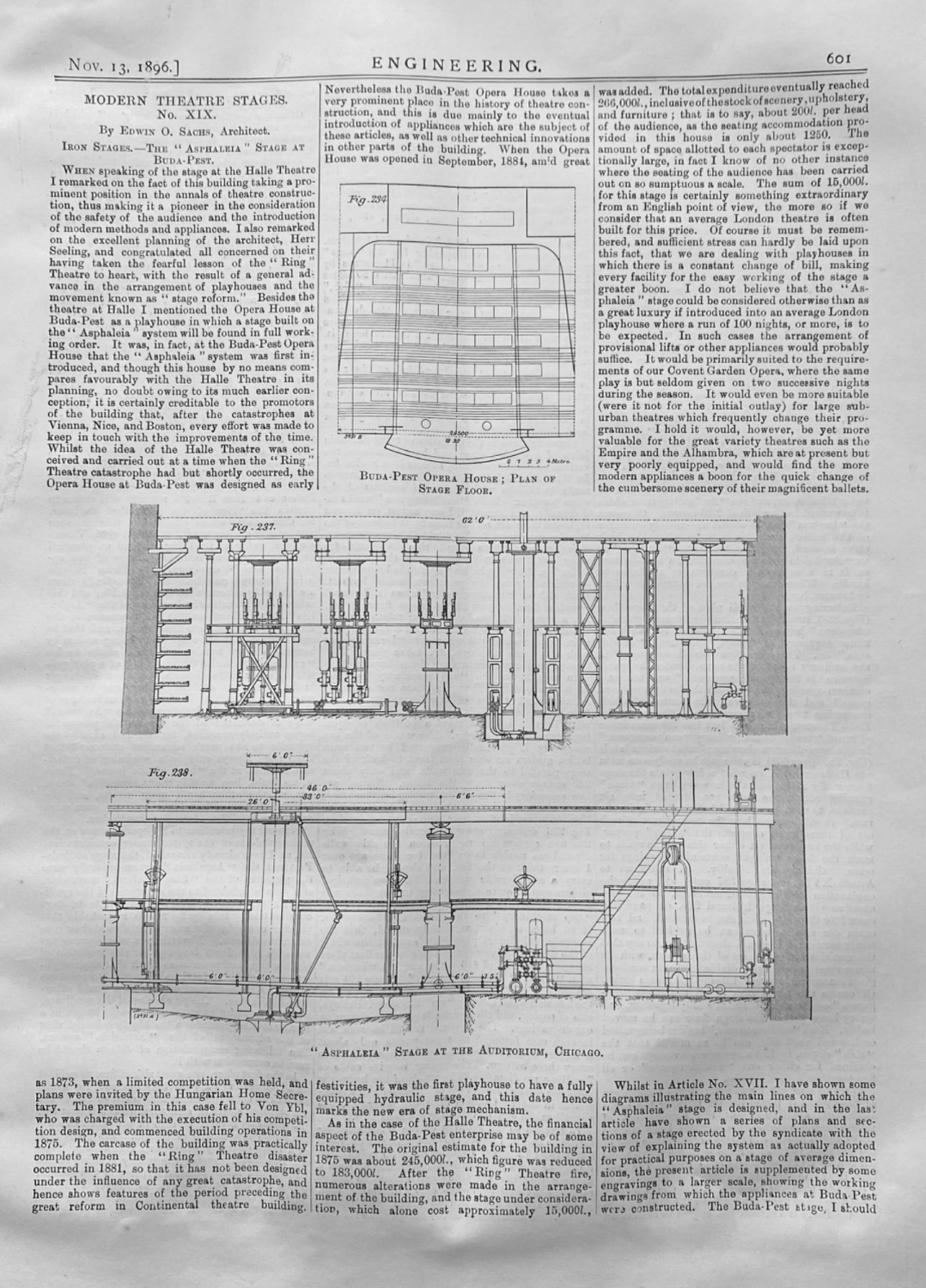Modern Theatre Stages.  No. XIX.   The 