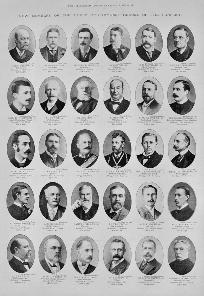 New Members of the House of Commons - 1895