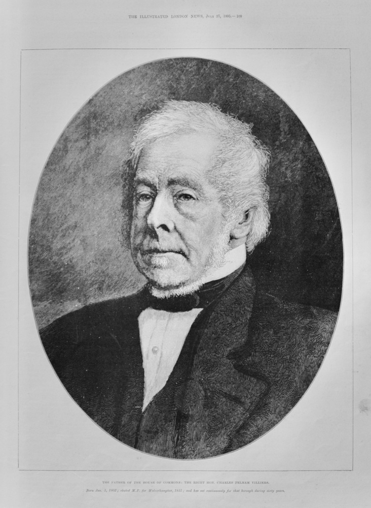 The Right Hon Charles Pelham Villiers - 1895