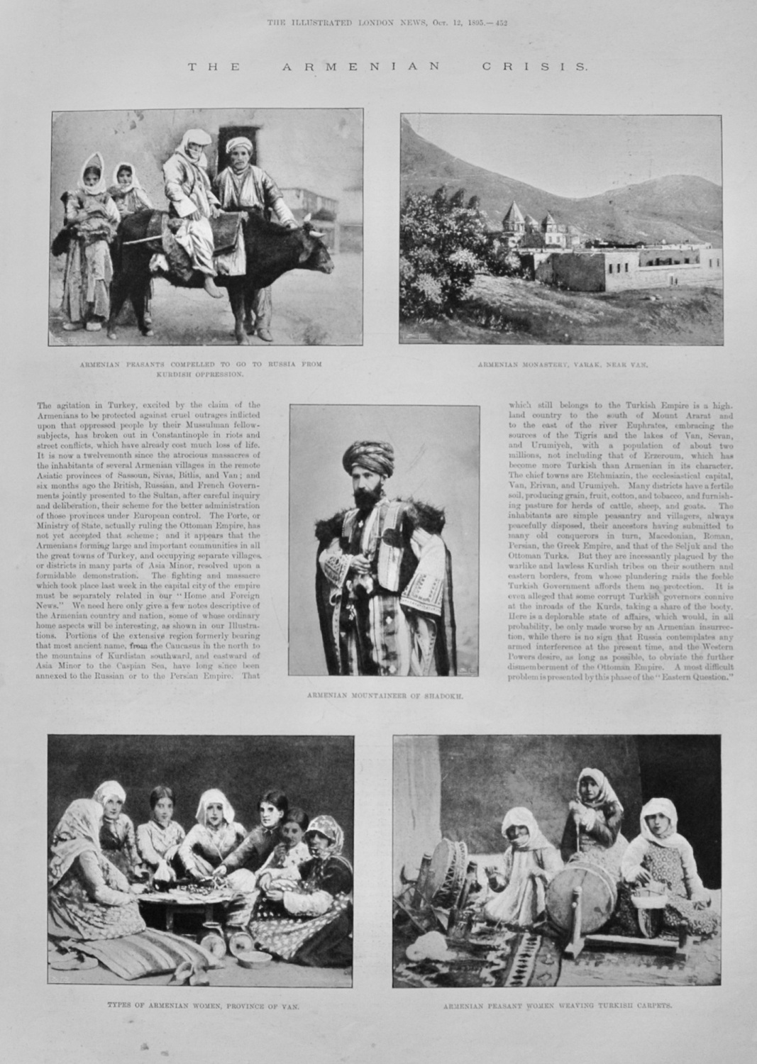 The Armenian Crisis - 1895