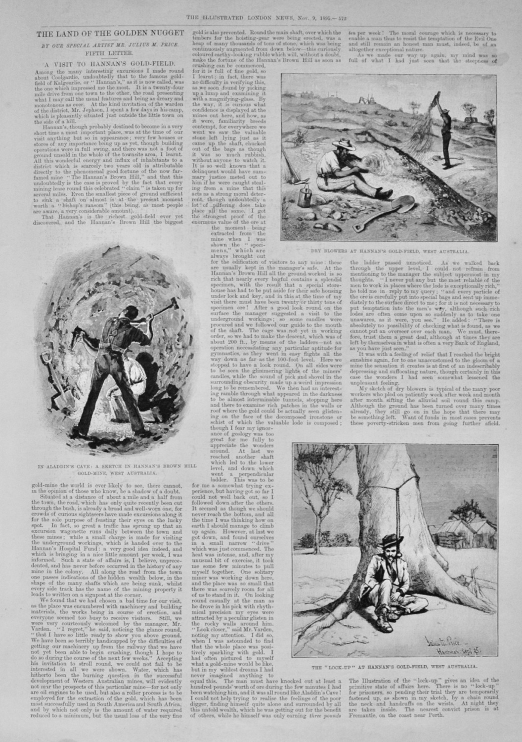 A Visit to Hannan's Gold-Field, West Australia - 1895