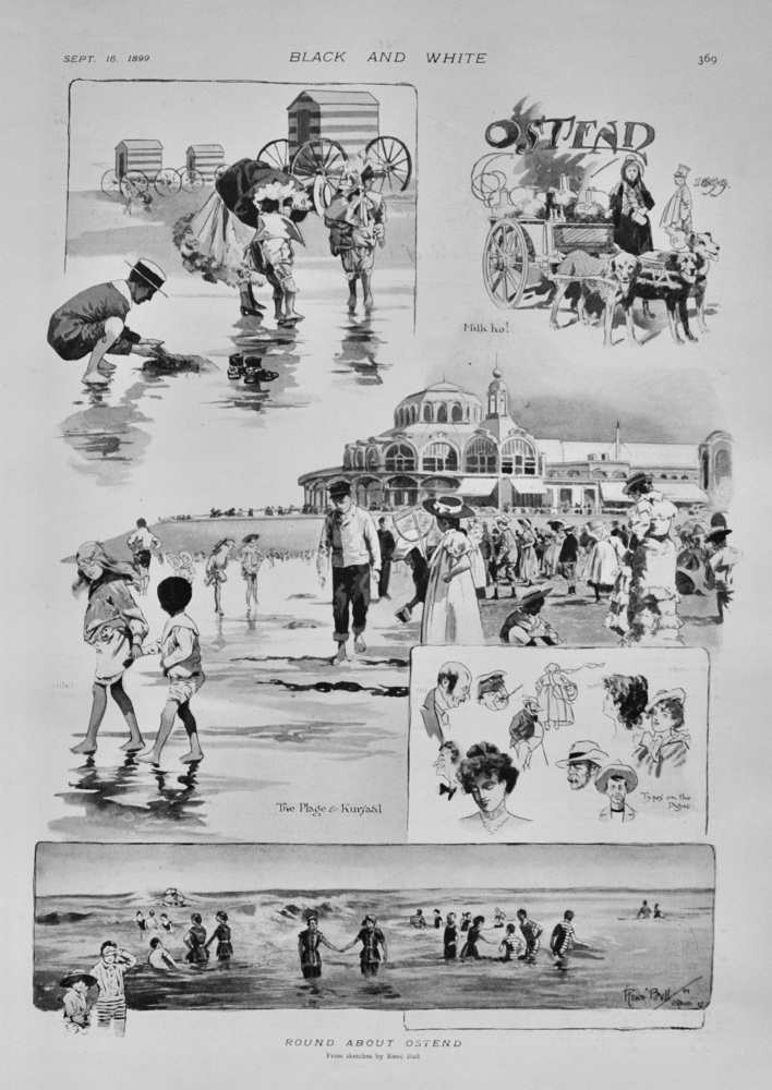 Round About Ostend - 1899