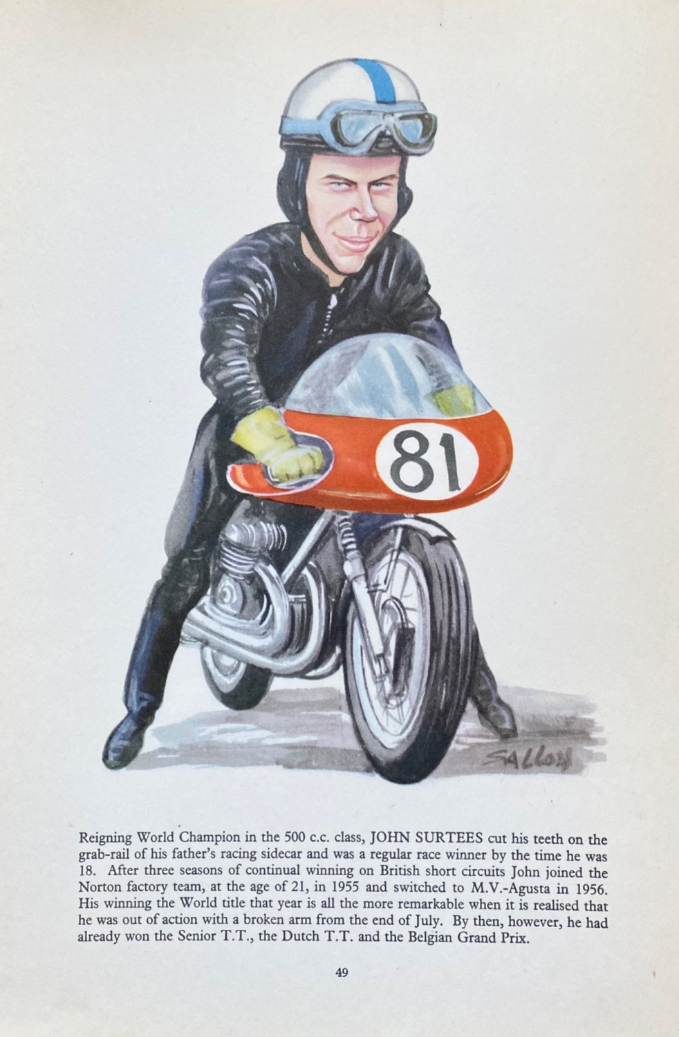 John Surtees.  1957.