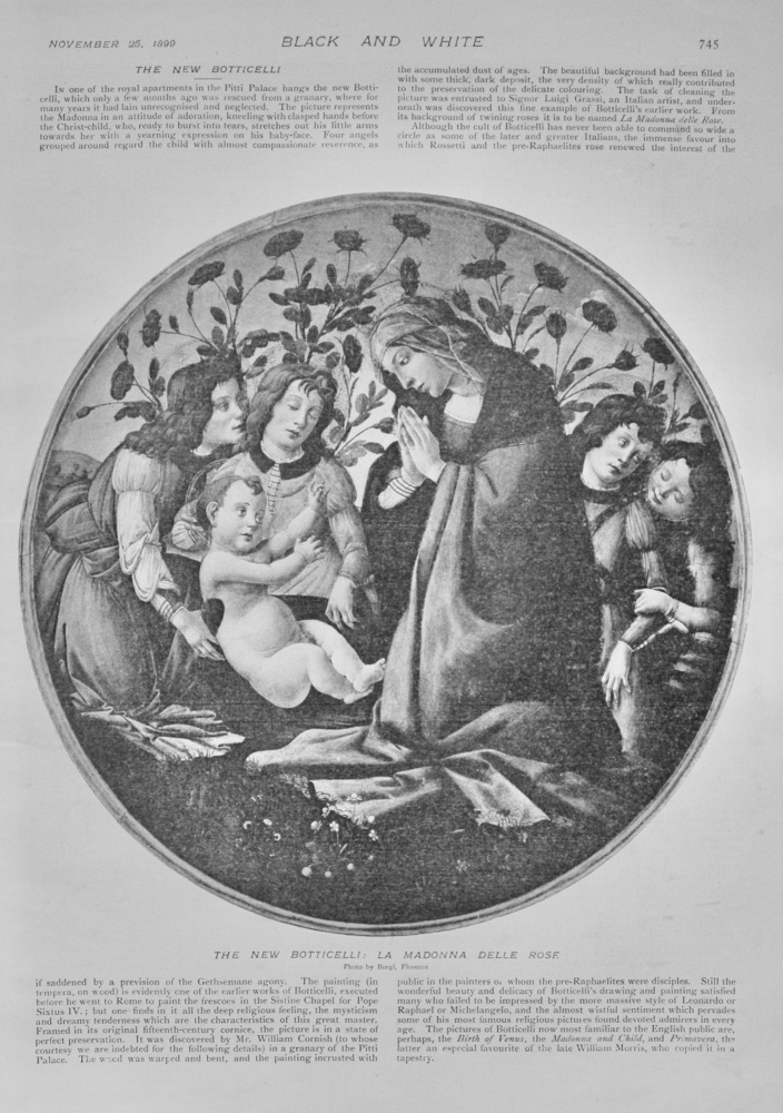 The New Botticelli - 1899
