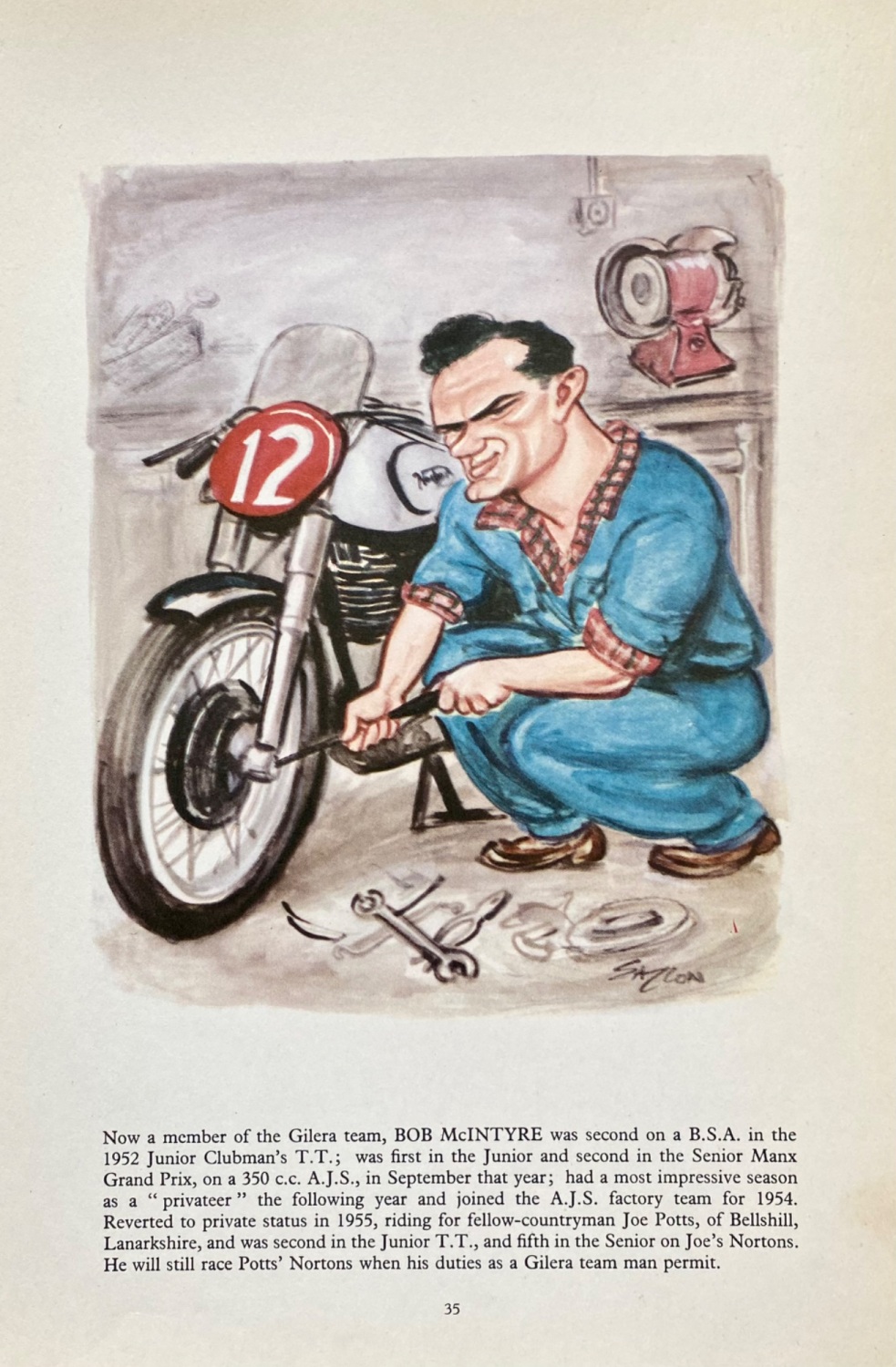 Bob McIntyre.  1957.
