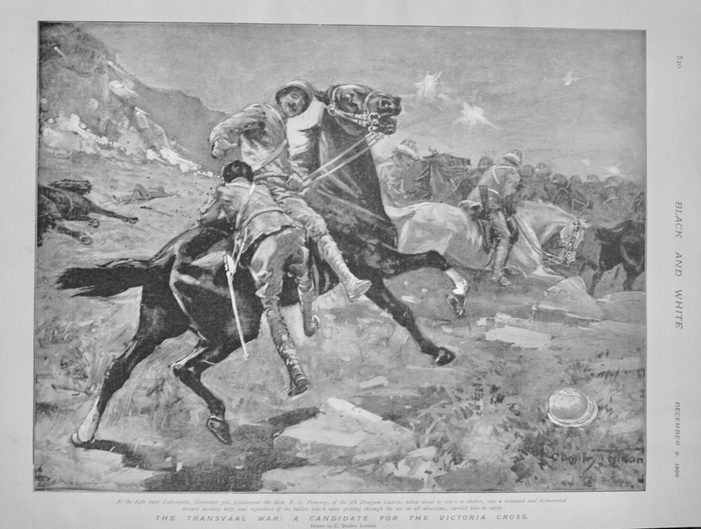 A Candidate for the Victoria Cross - Hon R L Pomeroy - 1899