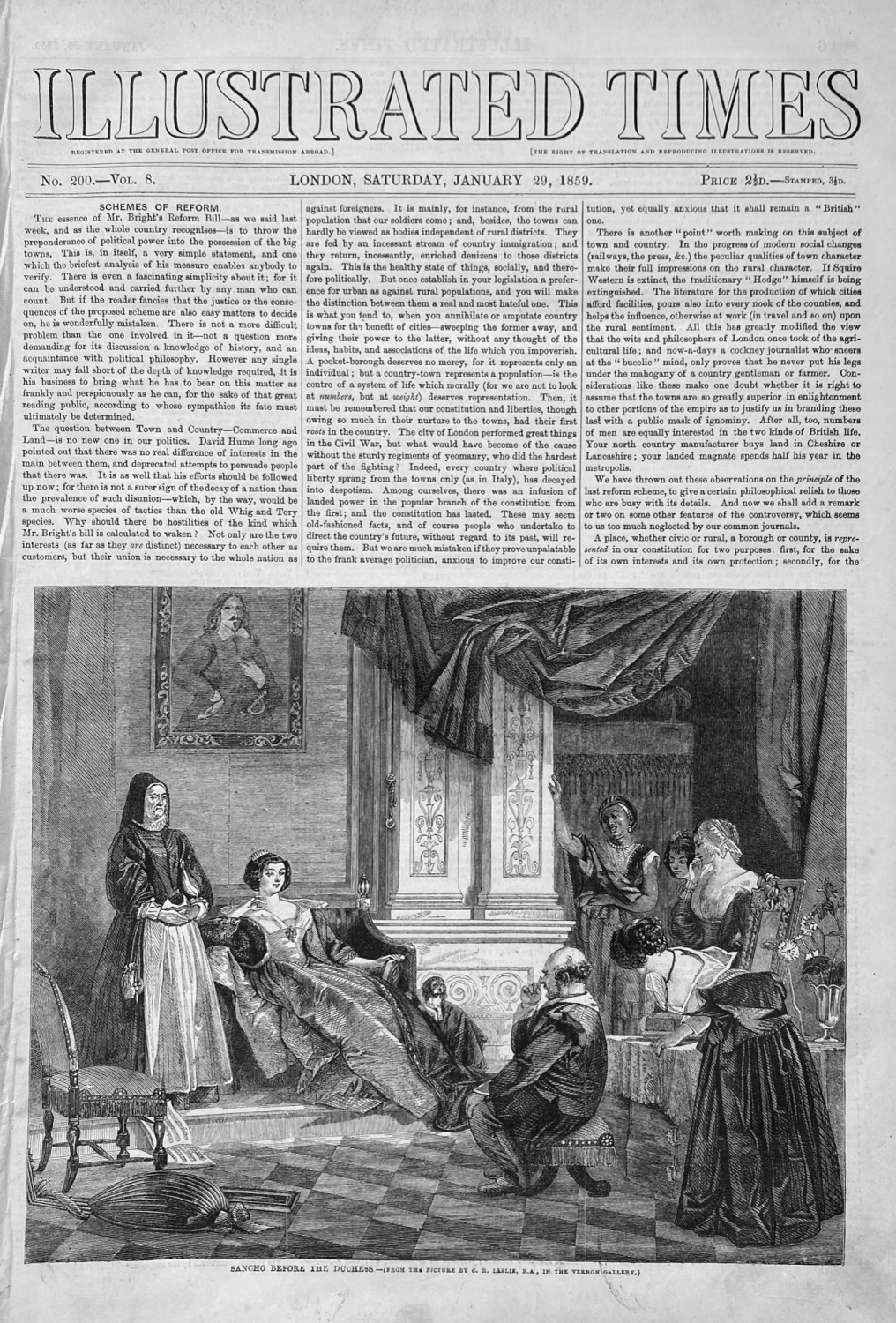 Illustrated Times - January 29, 1859