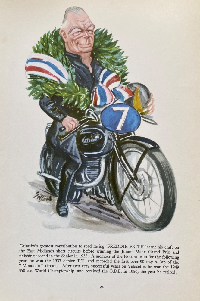 Freddie Frith.  1957.