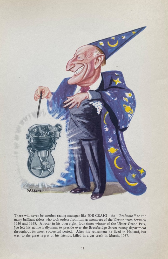 Joe Craig.  1957.