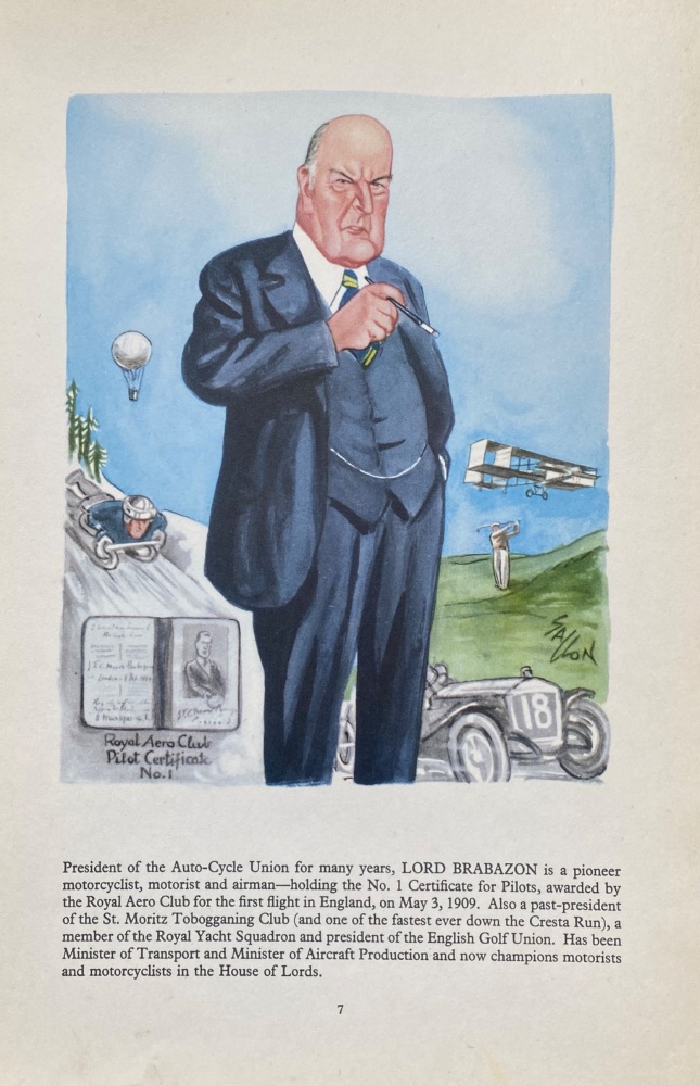 Lord Brabazon.  1957.