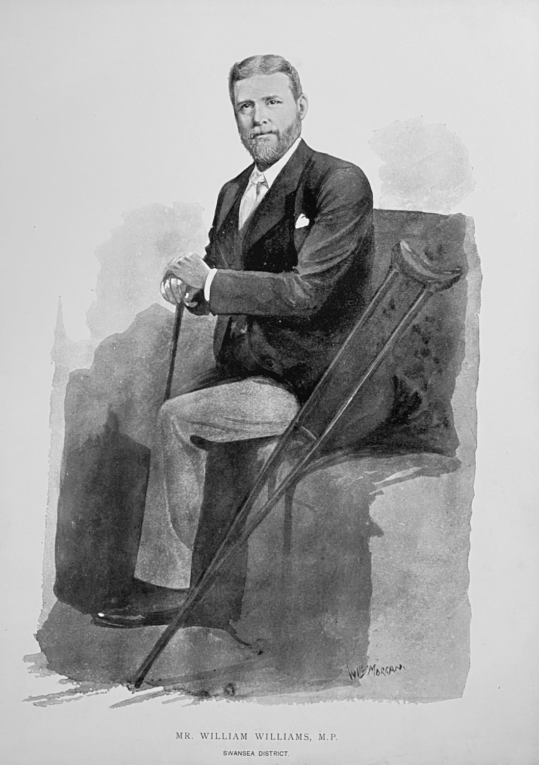 Mr. William Williams,  M.P.  (Swansea District,)  1894.