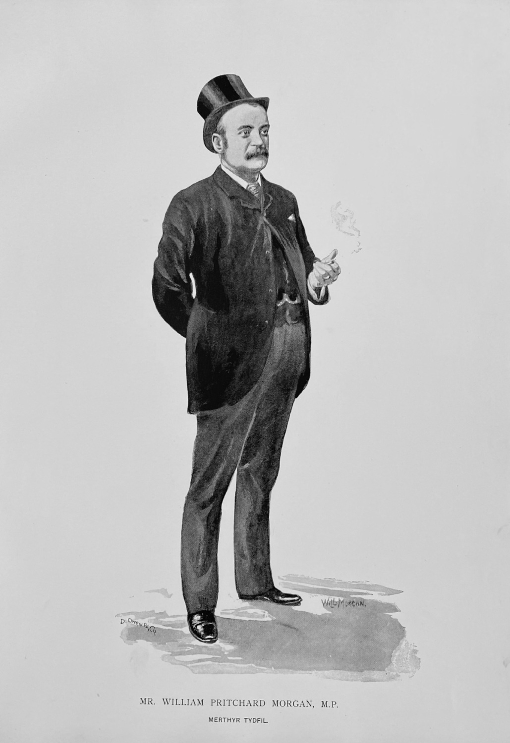 Mr.  William Pritchard Morgan,  M.P.  (Merthyr  Tydfil). 1894.