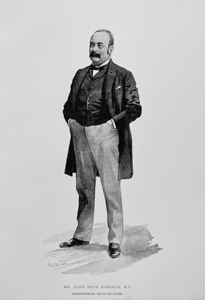 Mr. John Bryn  Roberts,  M.P.  Carnarvonshire (South or Eifion).  1894.