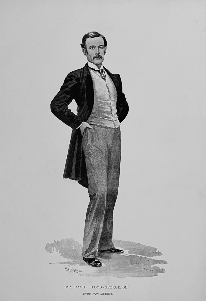 Mr. David Lloyd - George,  M.P.  Carnarvon  District.  1894.