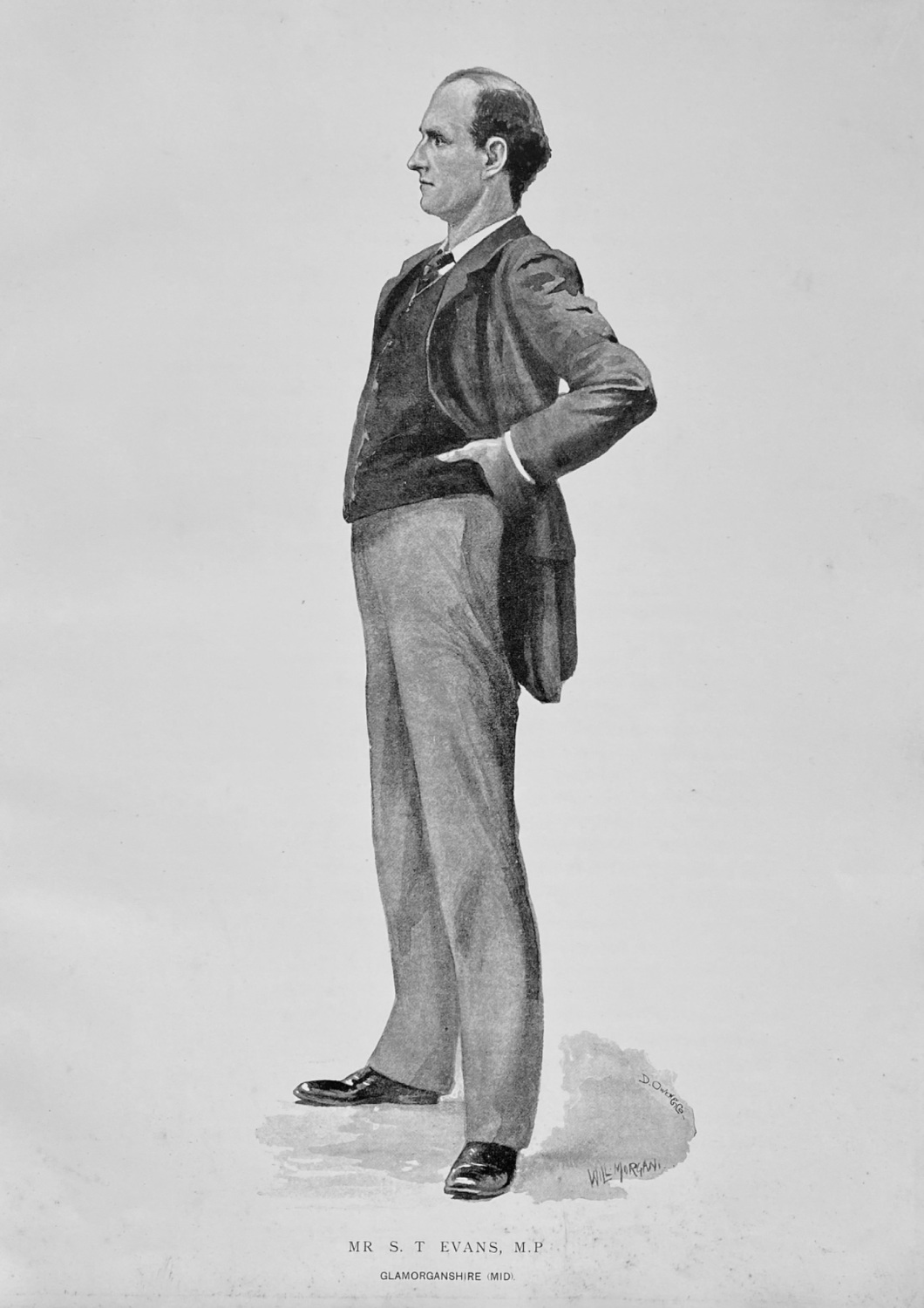 Mr. S. T. Evans, M.P.  Glamorganshire (MId). 1894.
