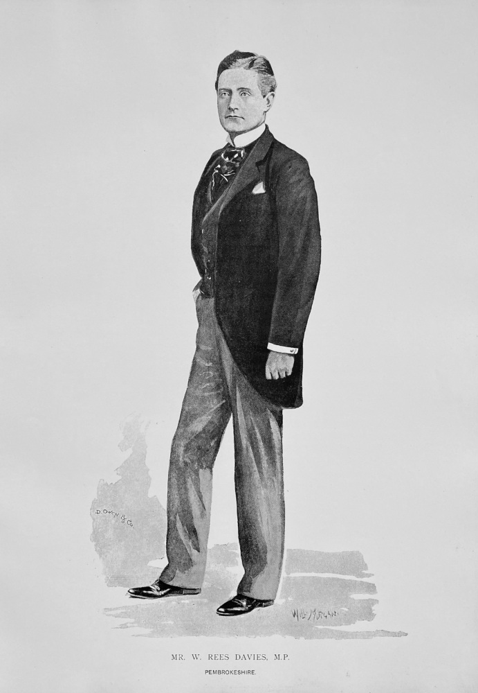 Mr.W. Rees  Davies, M.P. Pembrokeshire.  1894.