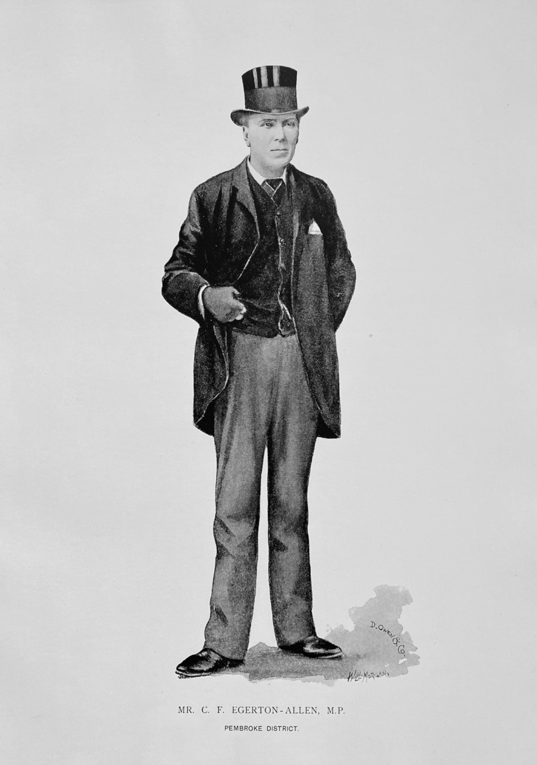 Mr.  C.  F.  Egerton-Allen,  M.P.  Pembroke District. 1894.