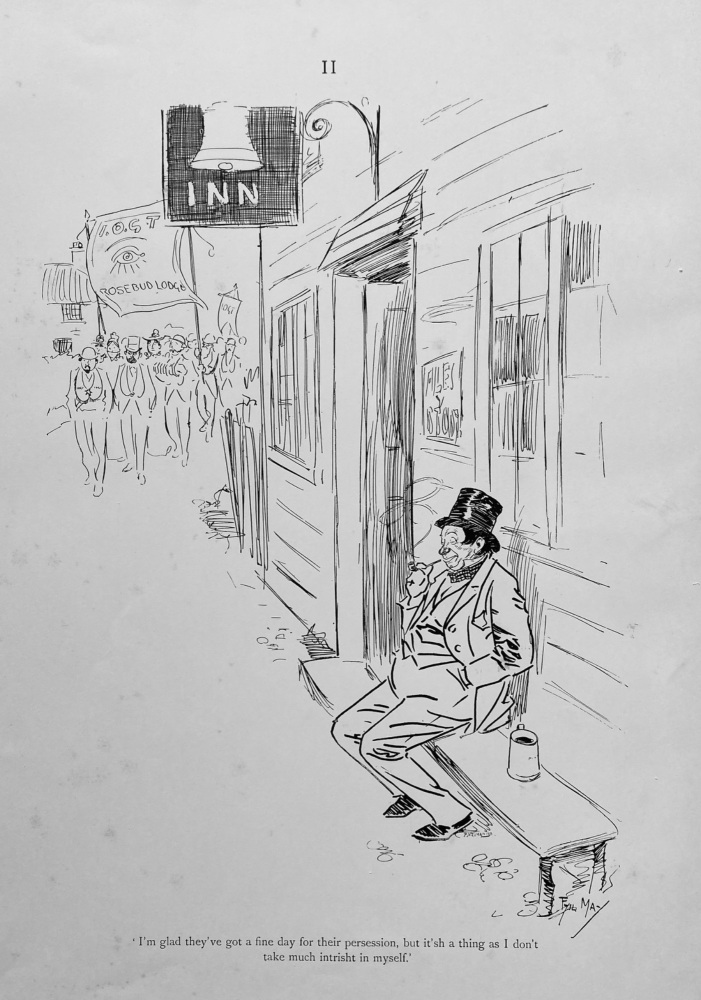 Phil May's  Sketch-Book. No. 11   1895.