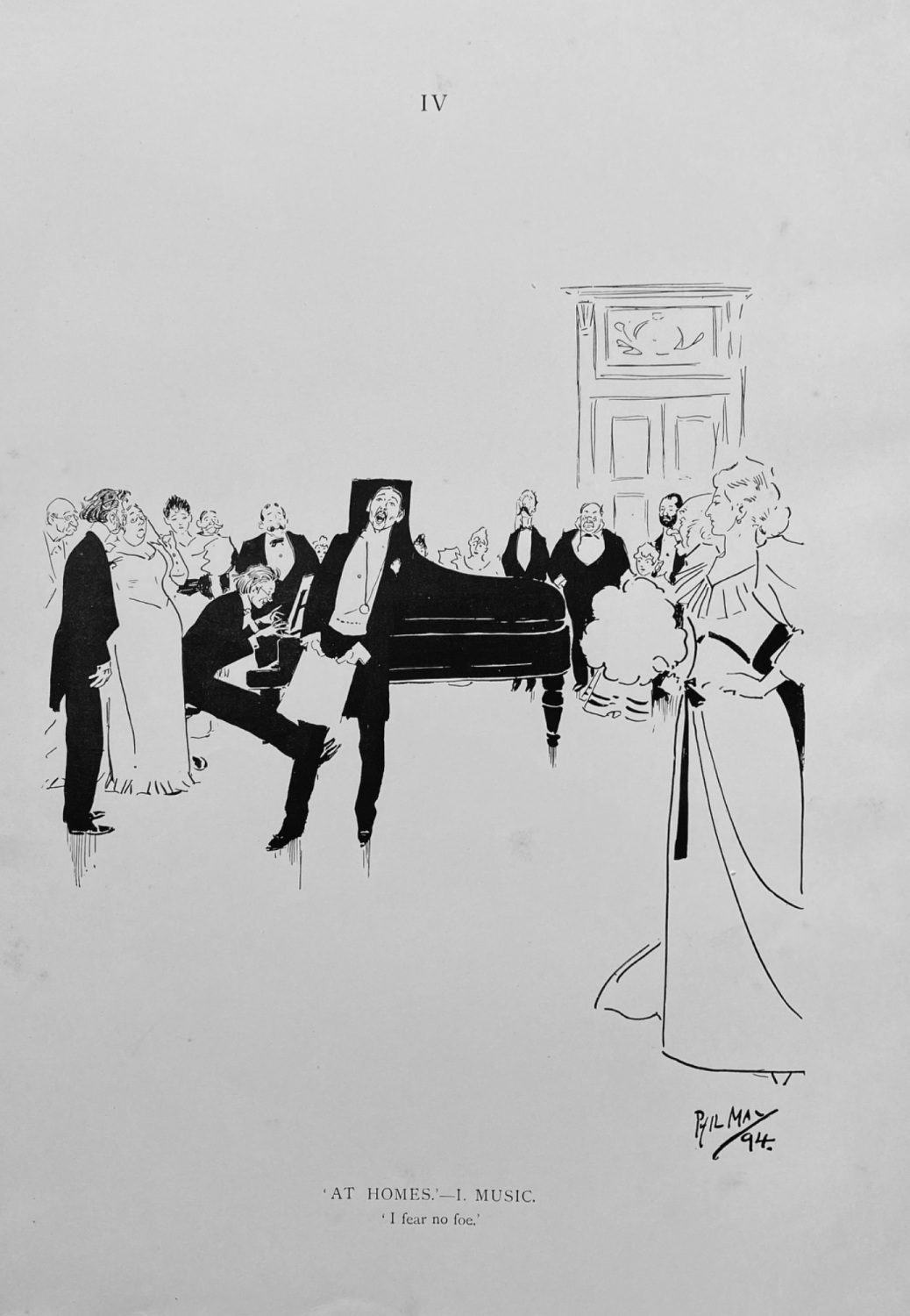 Phil May's  Sketch-Book.  1895.  No. IV.