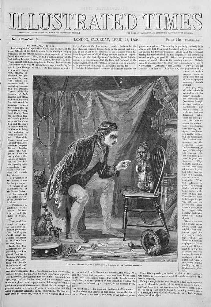 Illustrated Times - April 23, 1859