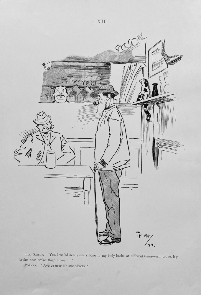 Phil May's  Sketch-Book.  No.XII.  1895.