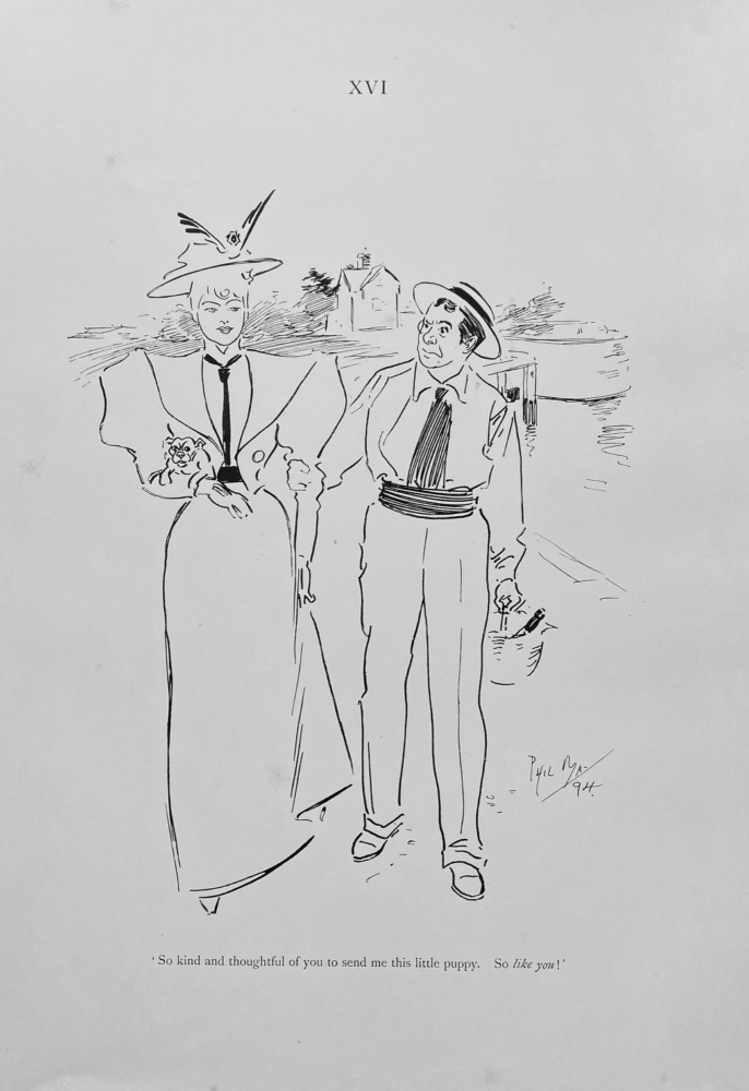 Phil May's  Sketch-Book.  No. XVI.  1895.