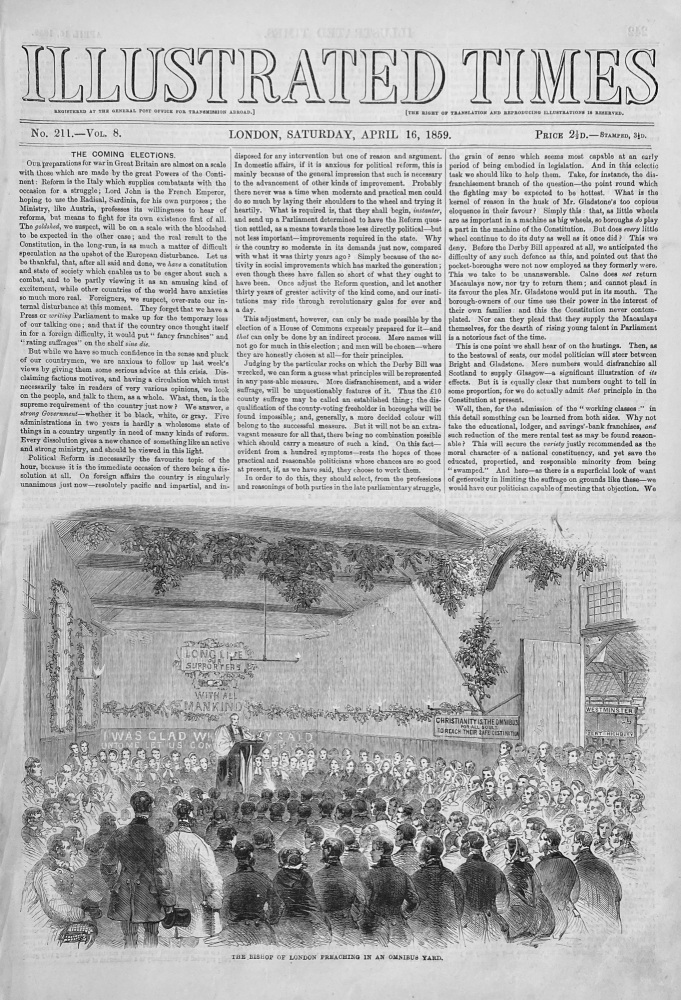Illustrated Times - April 16, 1859