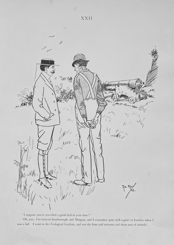 Phil May's  Sketch-Book.  No. XXII.  1895.