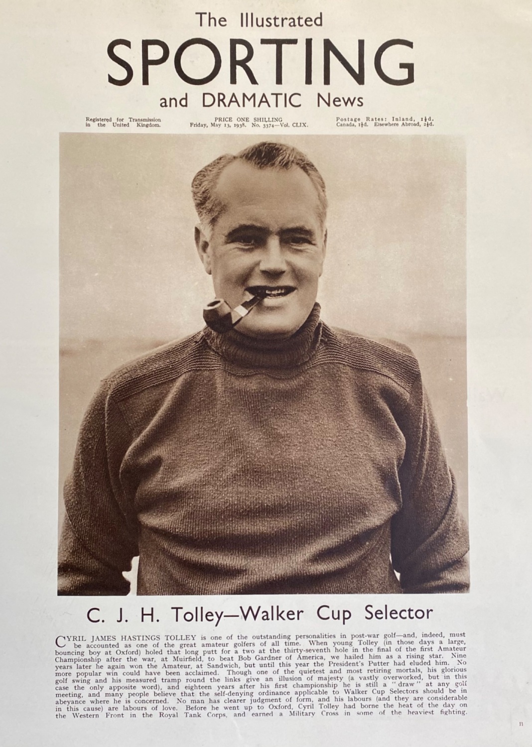 The Illustrated Sporting and Dramatic News, May 13, 1938