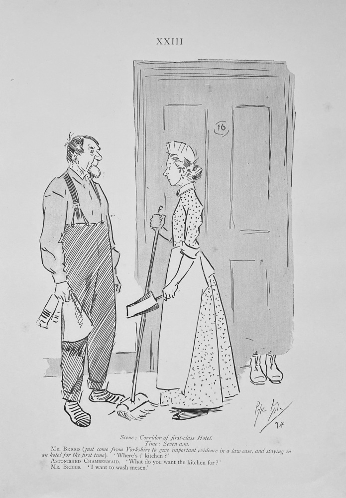 Phil May's  Sketch-Book, No. XXIII. 1895.