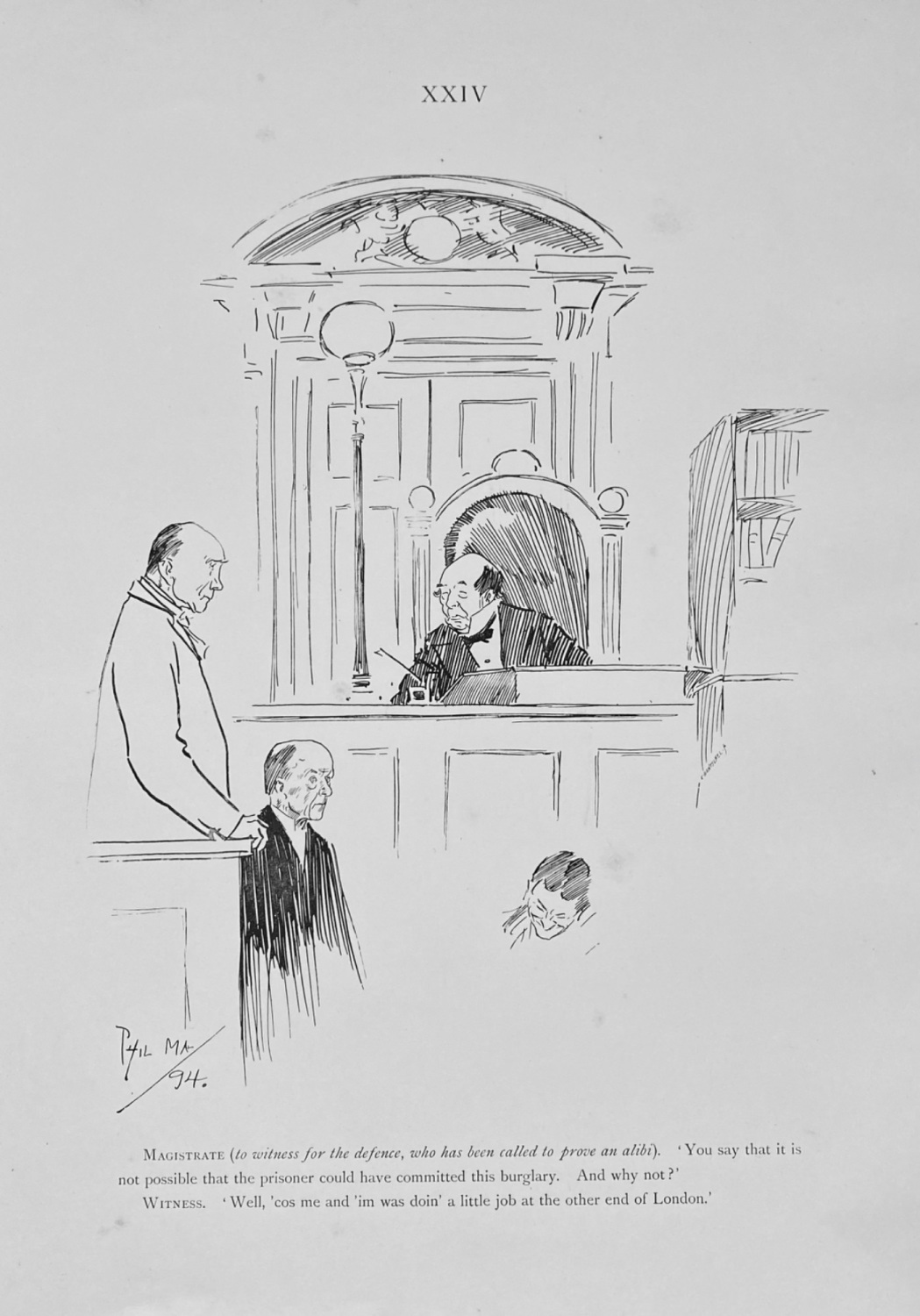 Phil May's Sketch-Book,  No. XXIV. 1895.