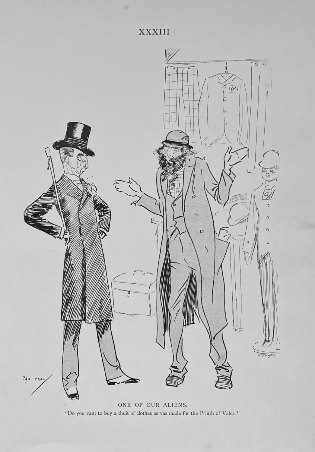 Phil May's  Sketch-Book.  No. XXXIII. 1895.