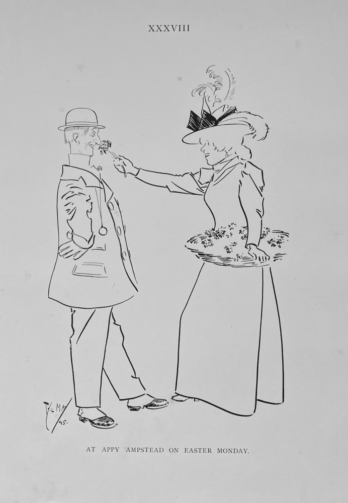 Phil May's  Sketch-Book.  1895.