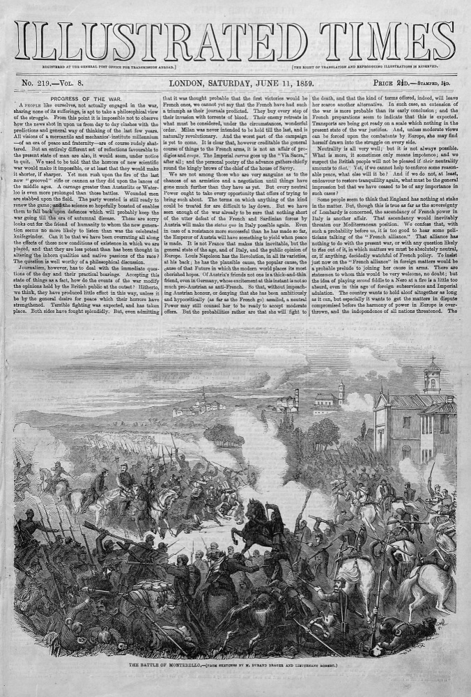 Illustrated Times - June 11, 1859
