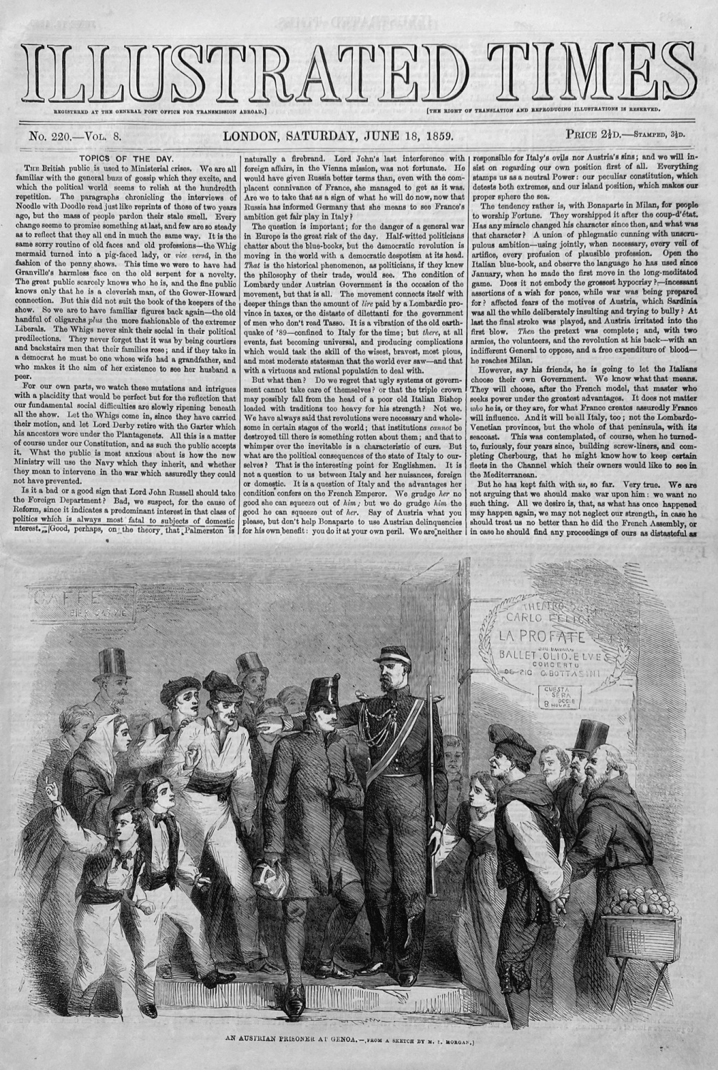 Illustrated Times - June 18, 1859
