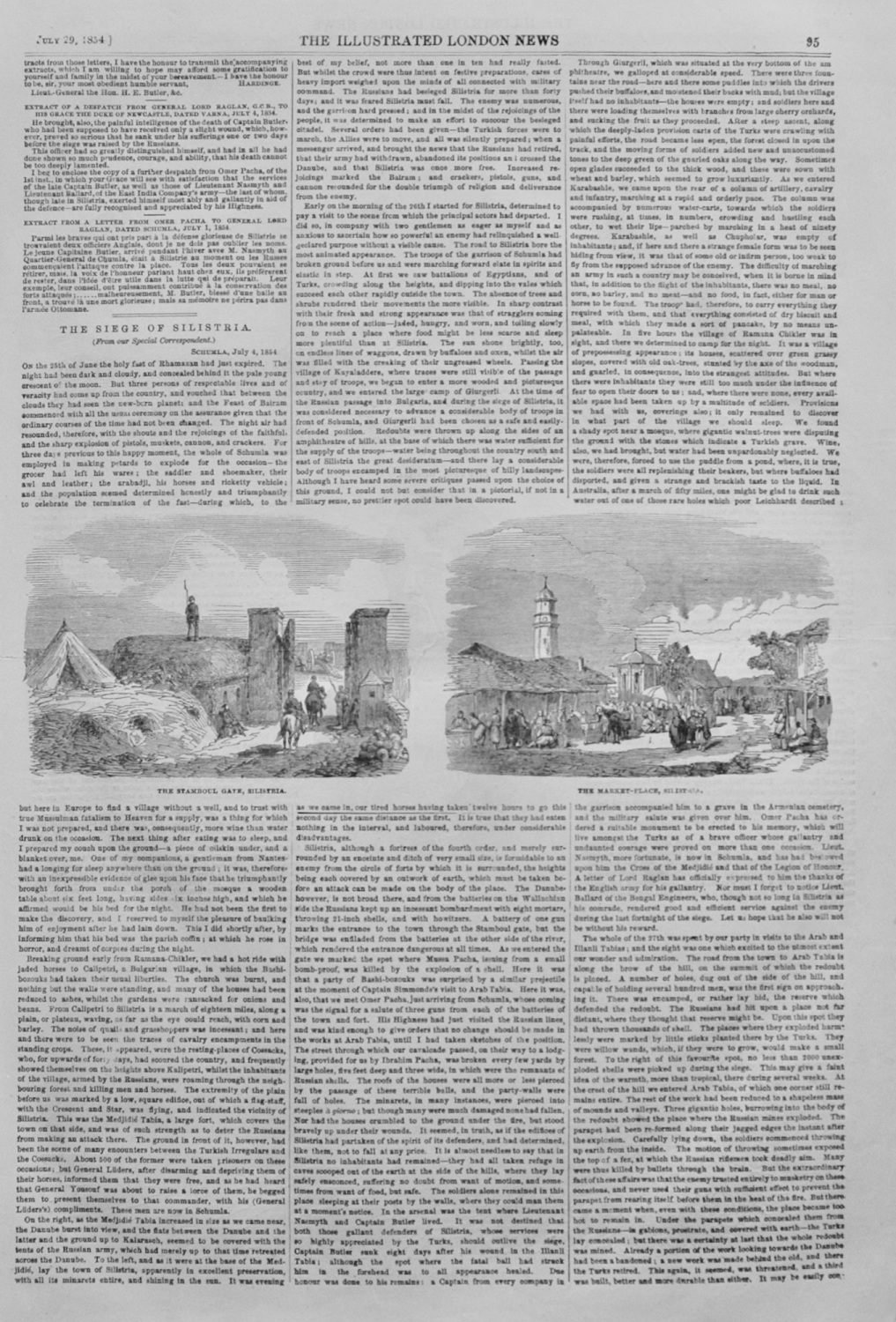 The Siege of Silistria - 1854