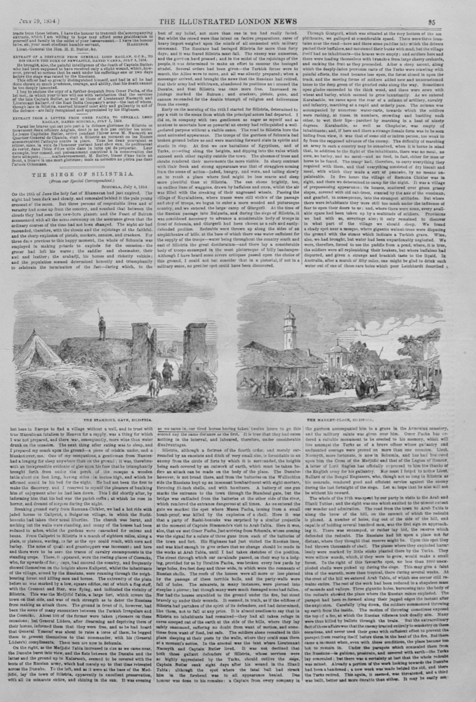 The Siege of Silistria - 1854