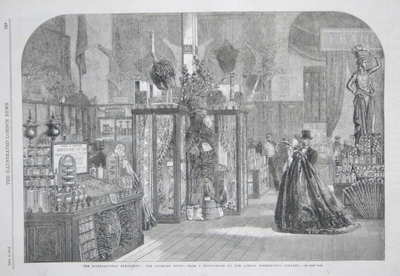 The International Exhibition : The Algerian Court.  1862.