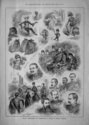 Amateur Theatricals and Presentation of Prizes at Chelsea Barracks. 1884