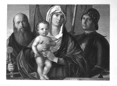 Madonna and Child with SS. Paul and George.