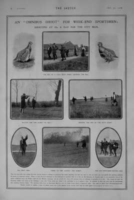 An "Omnibus Shoot" for the Week-End Sportsmen. 1906