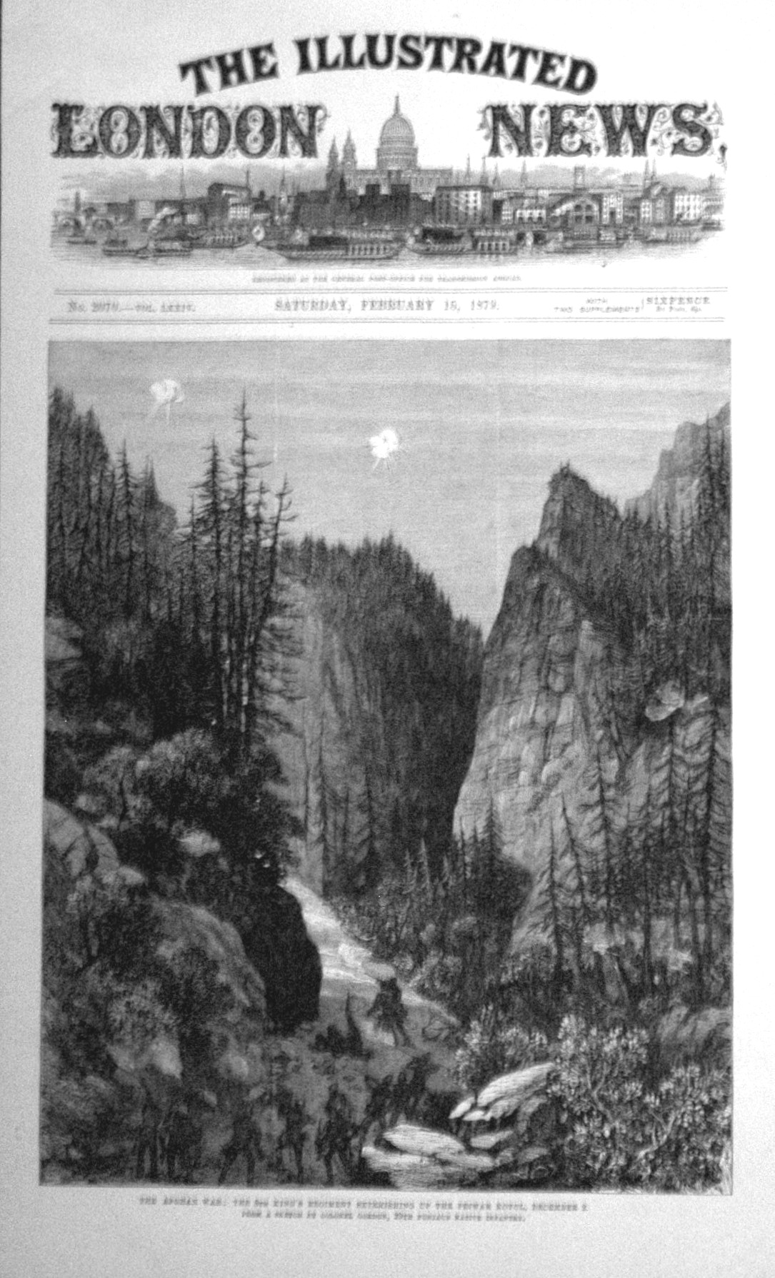 The Afghan War The 8th King's Regiment Skirmishing up the Peiwar
