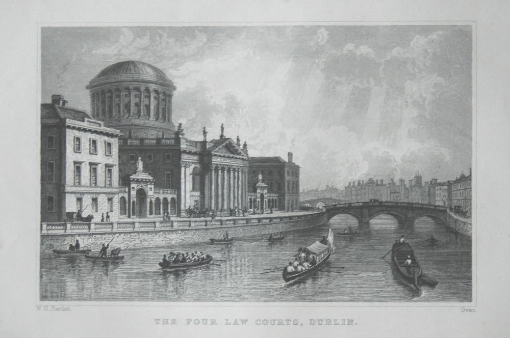 The Four Law Courts, Dublin.