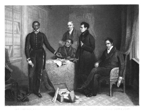 Jan Tzatzoe, Andries Stoffles, The Rev. Dr. Philip & Rev. Messrs Read, Seni