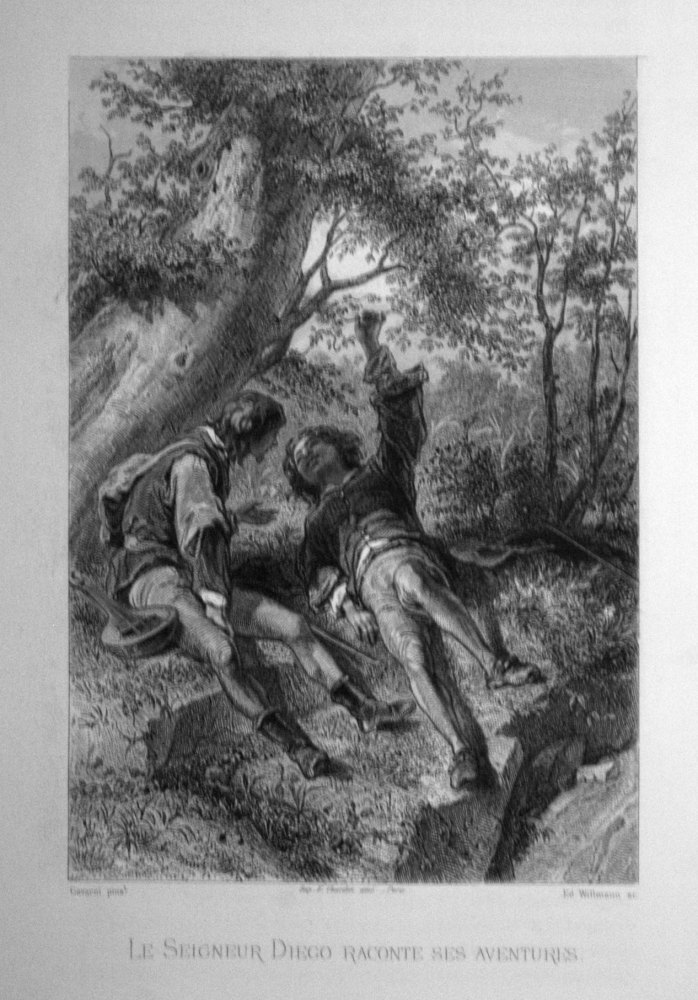 Le Seigneur Diego raconte ses aventures  -  1863
