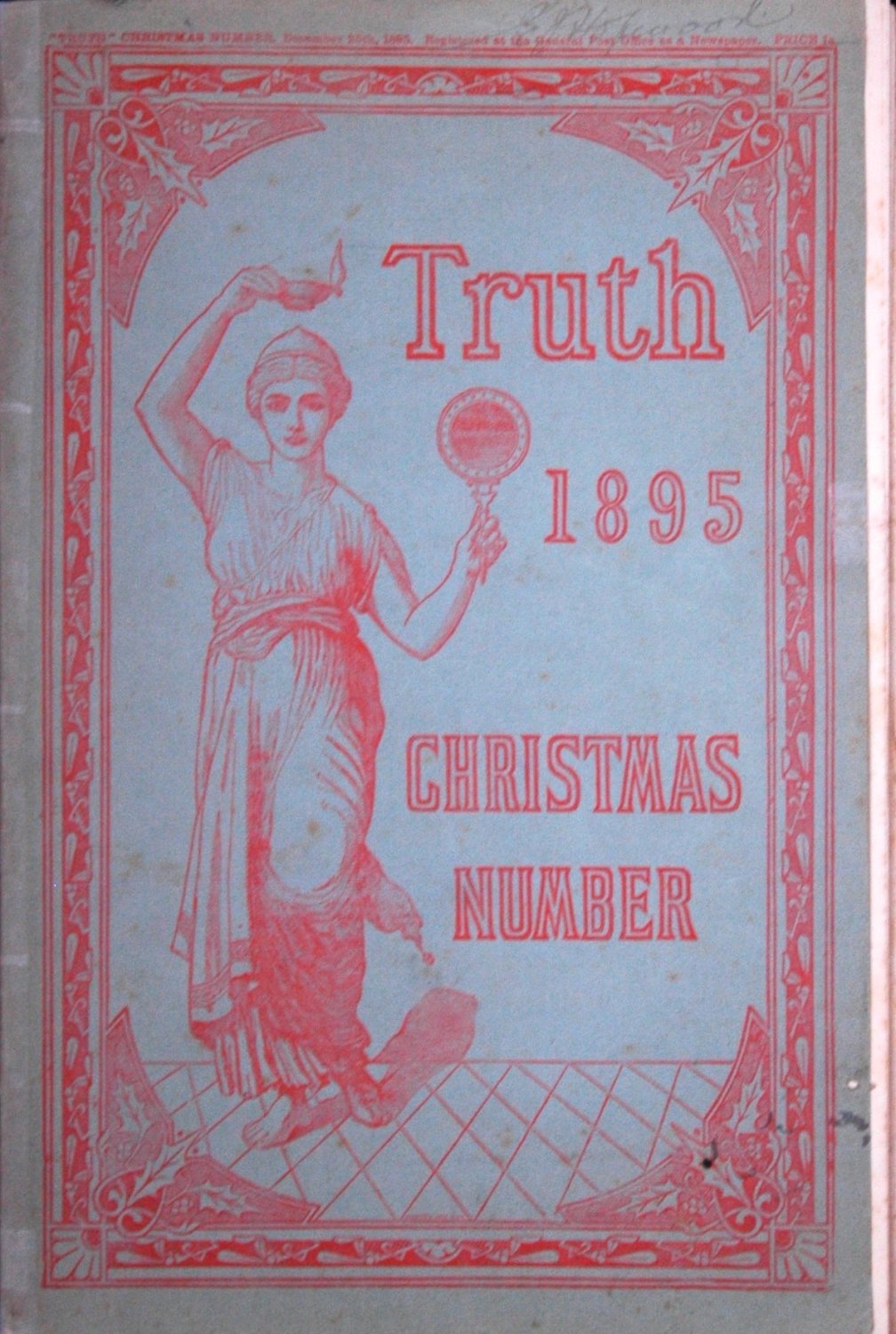 Truth Magazine 1895 Christmas Number.
