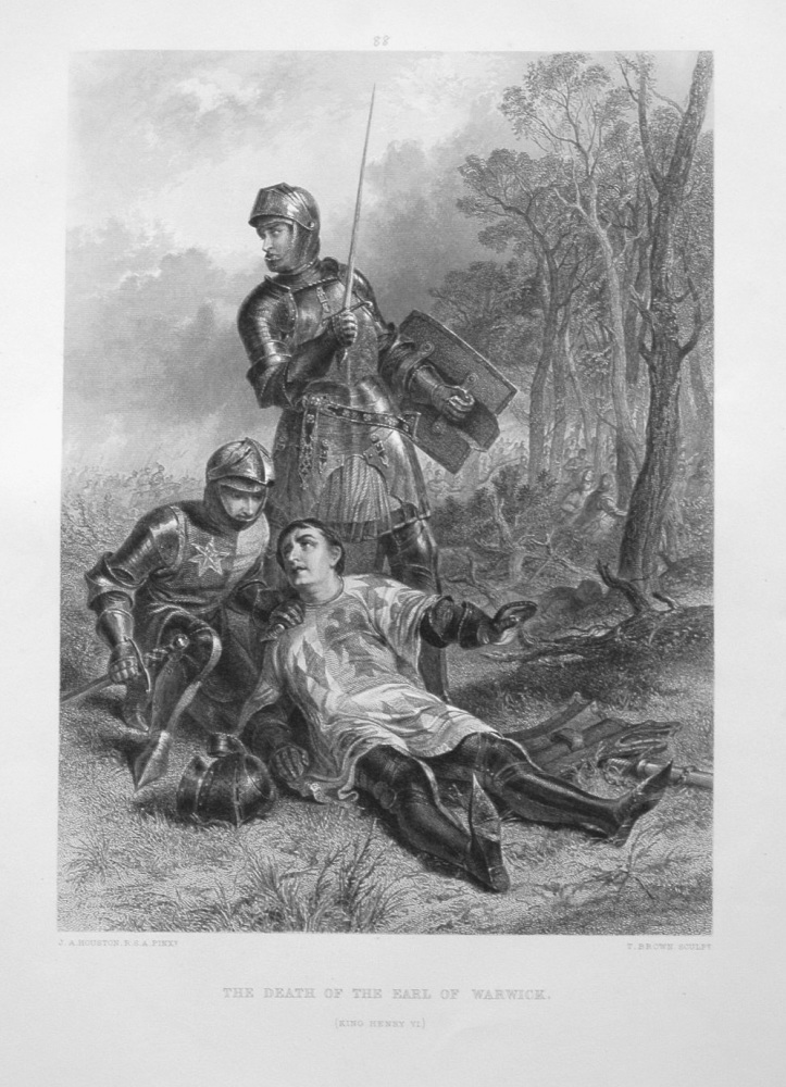 The Death of the Earl of Warwick.